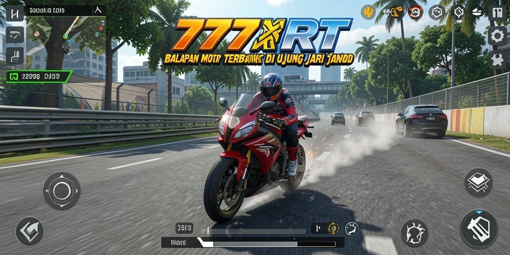 Tampilan gameplay seru dan penuh aksi dalam 777RT.