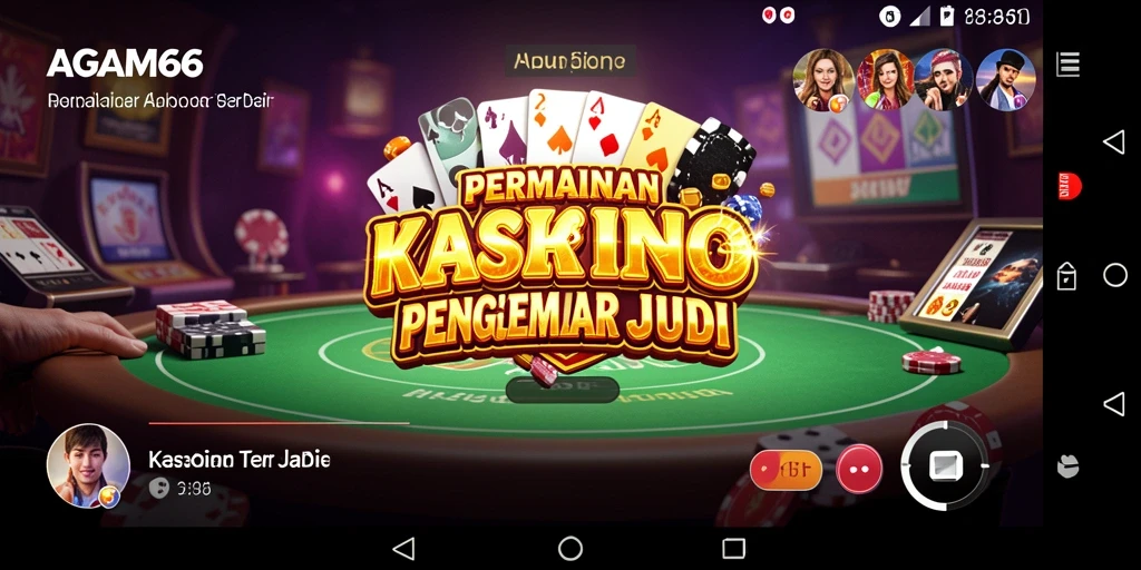 Screenshot utama AGAM66 menunjukkan pengalaman bermain kasino yang seru.