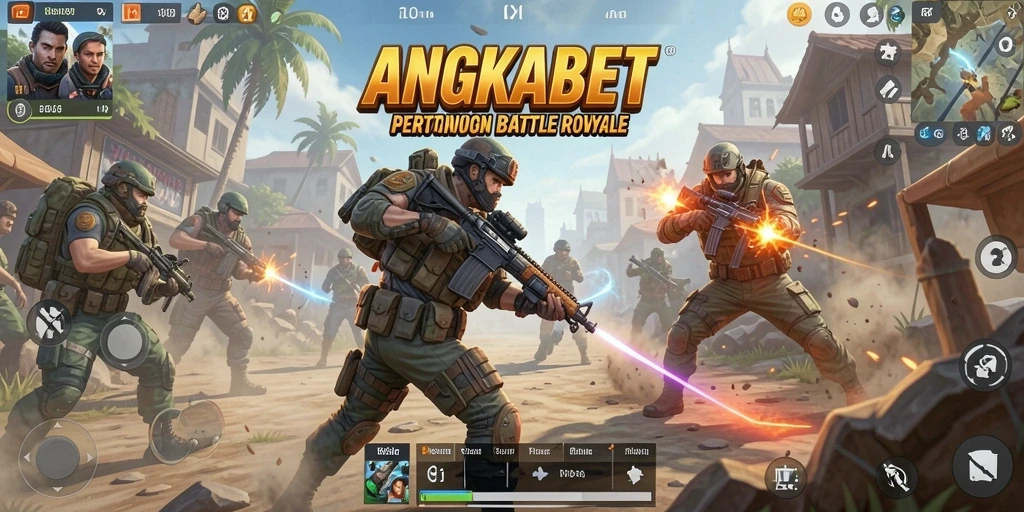 Gameplay seru dan mendebarkan di ANGKABET dengan grafis menawan.