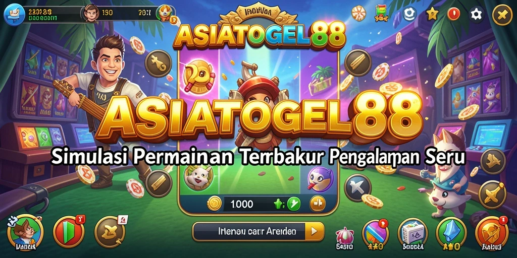 Tampilan screenshot utama ASIATOGEL88 menampilkan aksi gameplay yang menegangkan.