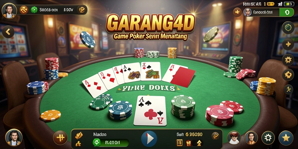 Tampilan gameplay menarik di GARANG4D dengan grafis yang menawan.