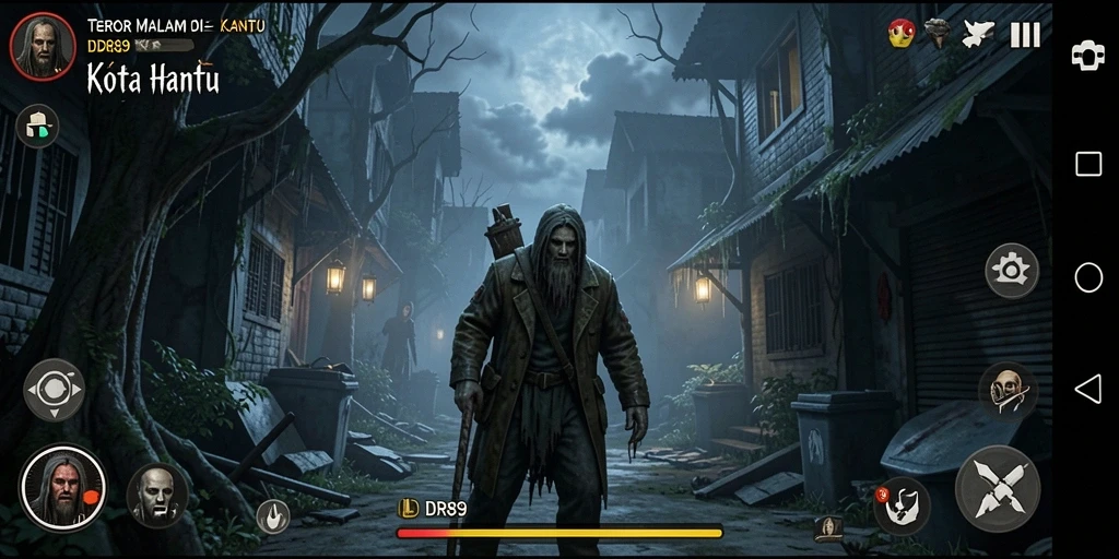 Tangkapan layar menarik dari gameplay mencekam IDR89.