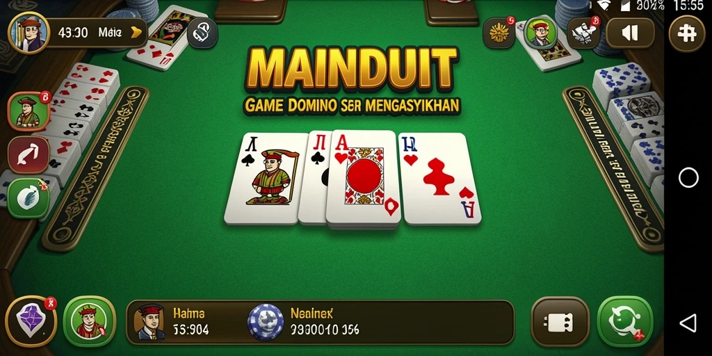 Tampilan gameplay seru dan interaktif dari MAINDUIT.