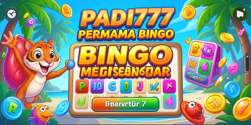 Screenshot gameplay PADI777 menunjukkan keseruan bermain Bingo.