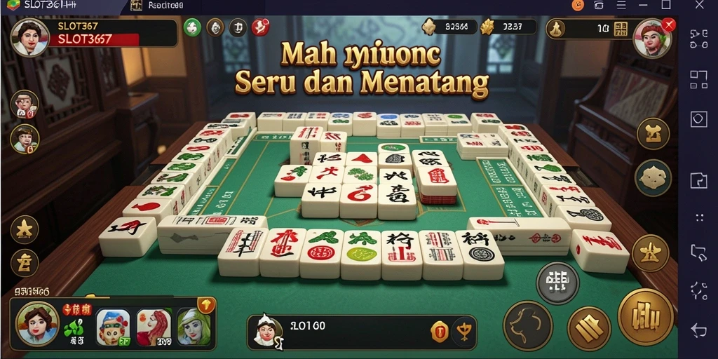 Screenshot gameplay SLOT367 menampilkan aksi seru permainan Mahjong.