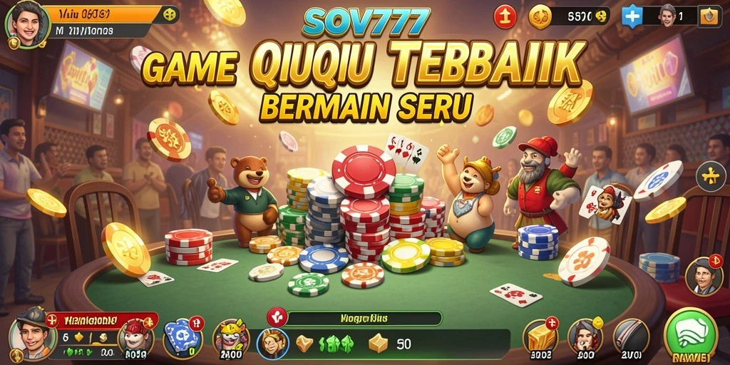 Tampilan gameplay QiuQiu yang seru di SOV777.